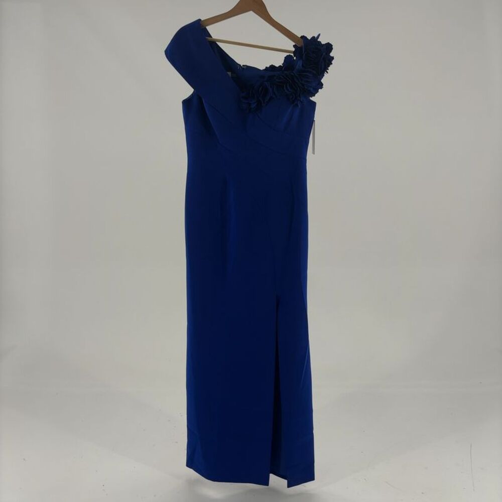 Teri Jon by Rickie Freeman Off-The-Shoulder Gown